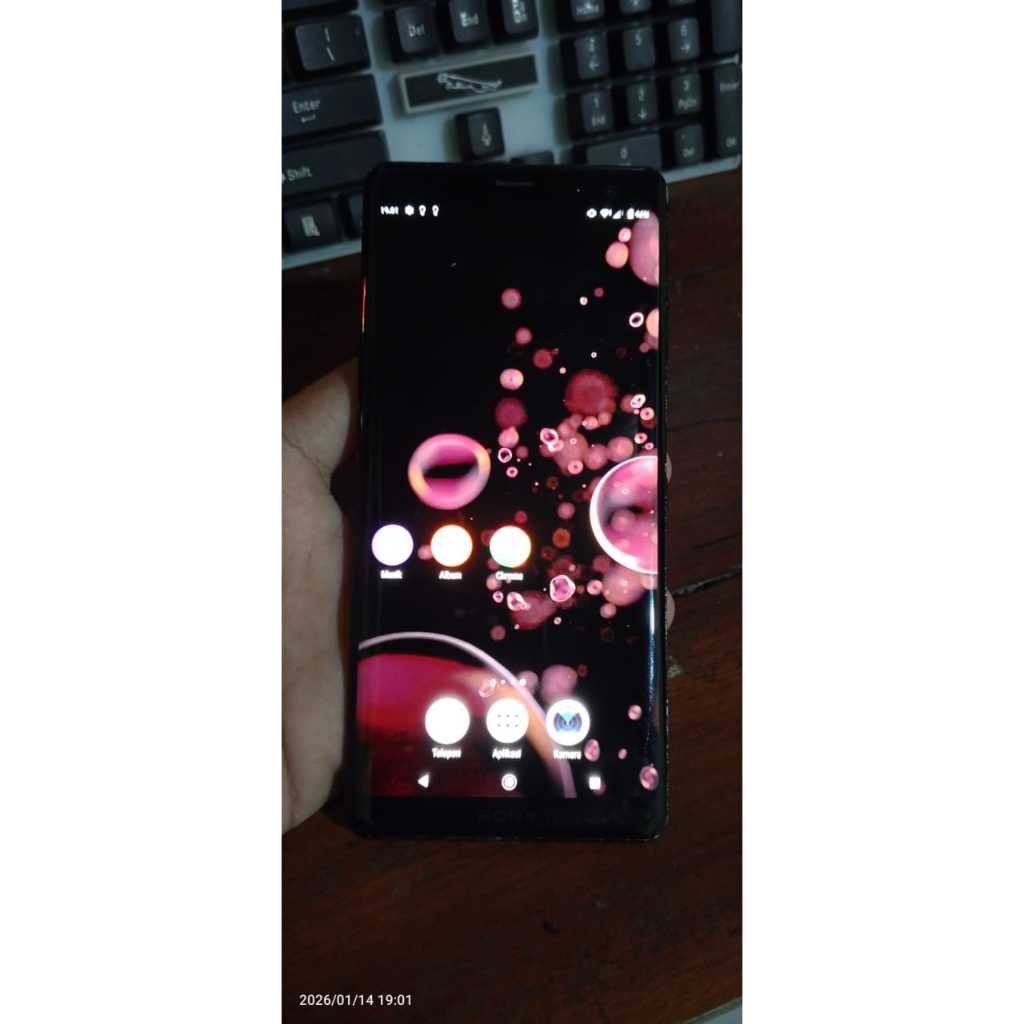 Hp Sony XZ3 masih mulu (minus)