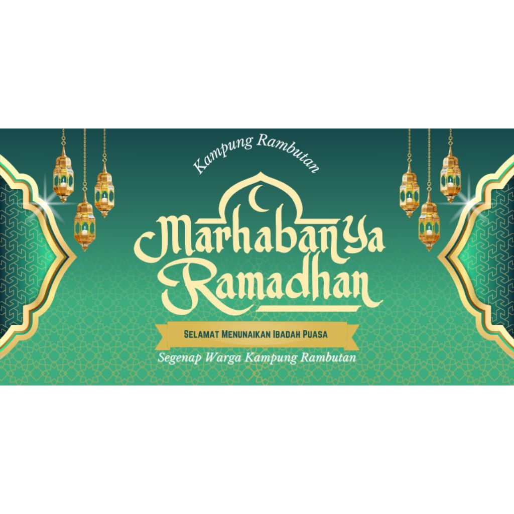 banner / ramadhan / banner ramadhan / cetak banner / digital printing /spanduk / baliho / banner / r