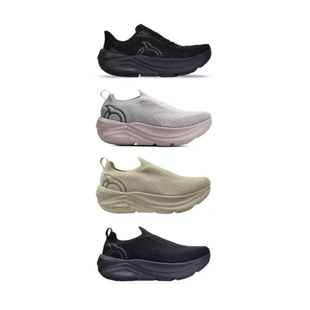 ORTUSEIGHT SEPATU RUNNING SNEAKERS/ WALKING SHOES HYPERBLAST SLIP ON - HYPERBLAST SHADOW