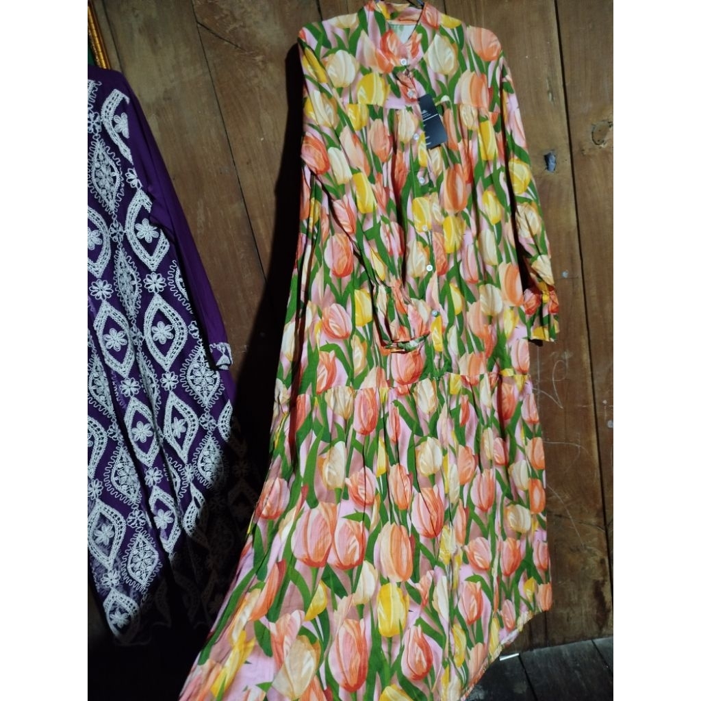 Gamis katun import
