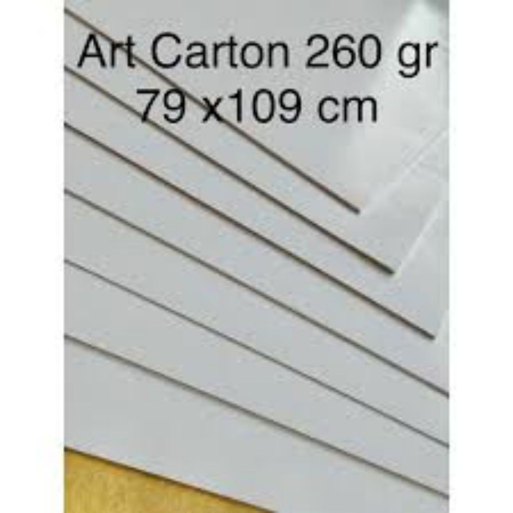 KERTAS ART CARTON AC IVORY 2 MUKA GRAMASI kertas 2 sisi 210GSM 230GSM 260GSM 310GSM 360GSM 400GSM UK