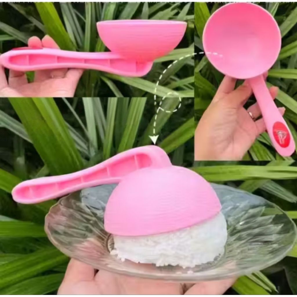 Centong Nasi Takar Centong Batok Plastik Centong Nasi Padang