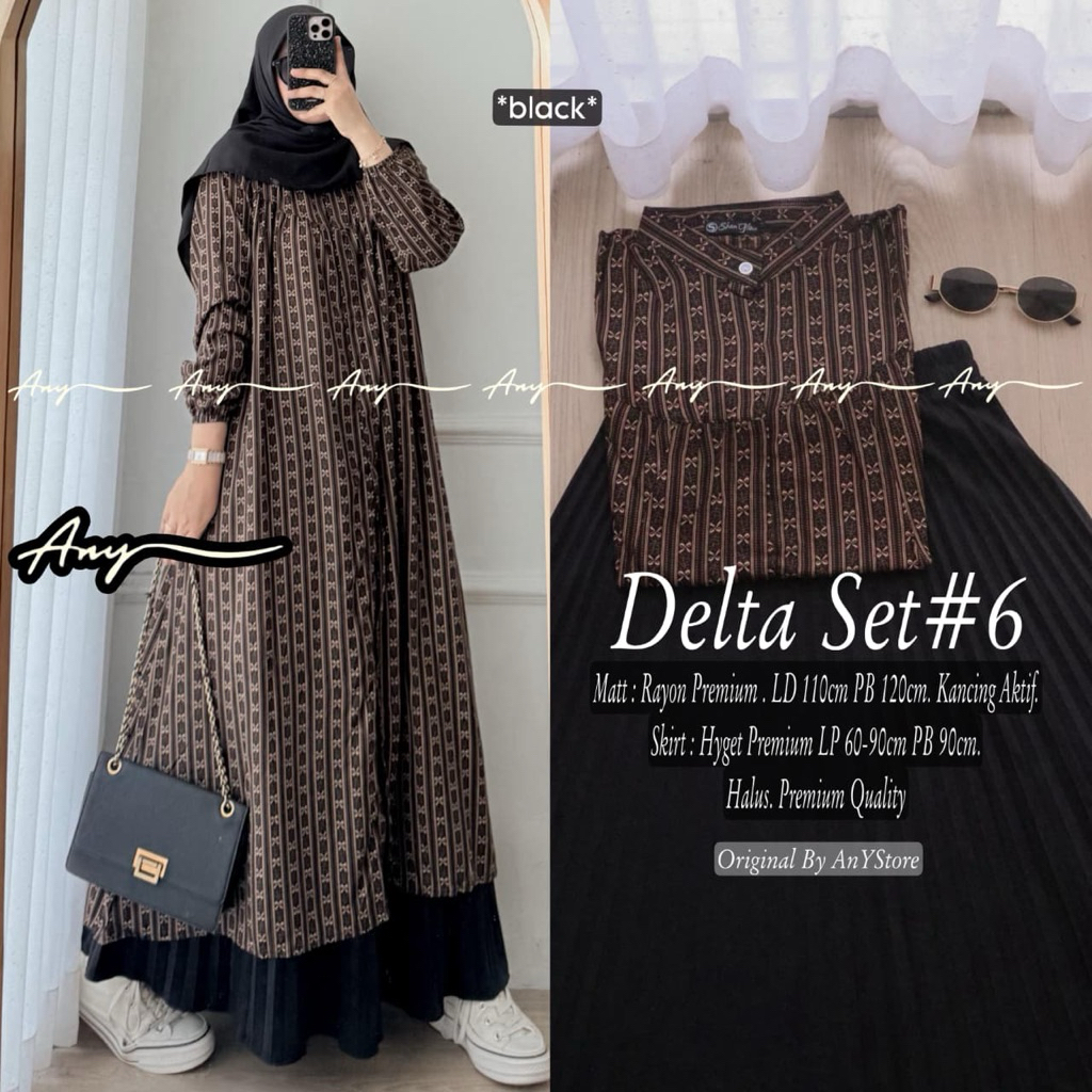 DELTA HARUKA AFANIA ELZIA ALDARA BALQIS RAHMA DENZA FLAVY ZILEA SEREA IKTA SHIREN MEGAN SET ORI BY A