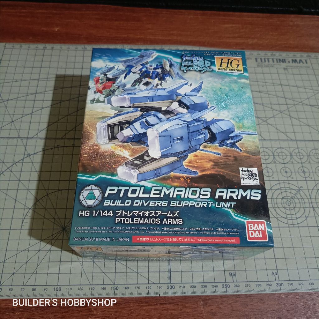 BANDAI HGBC 1/144 HG BUILD CUSTOM 039 PTOLEMAIOS ARMS GUNDAM BUILD DIVERS SERAVEE