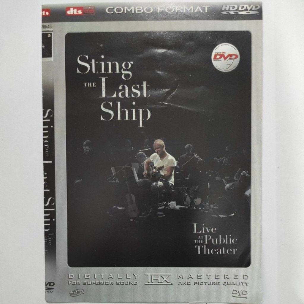 Kaset Video Lagu Barat Sting The Last Ship Live at The Public Theater