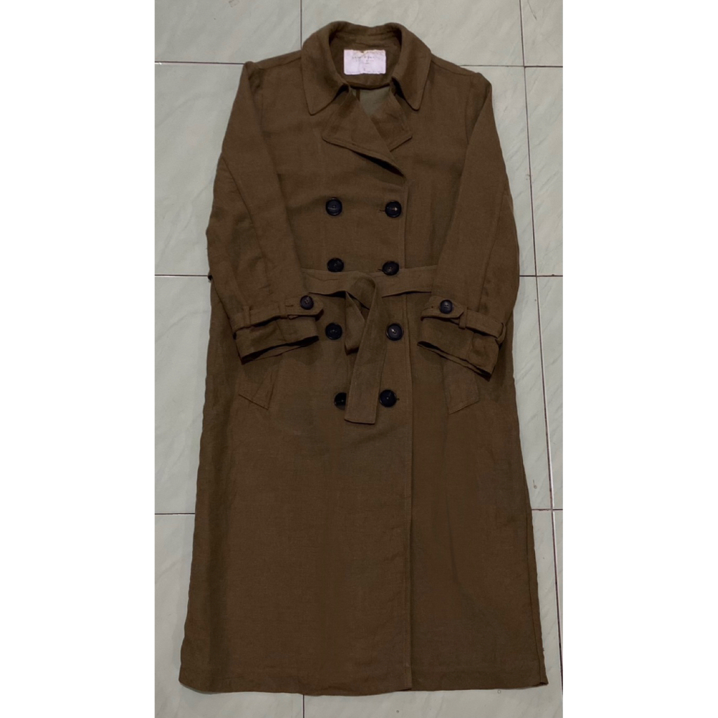Coat Branded Zara (Coklat) / Coat Zara / Coat Branded / Coat winter