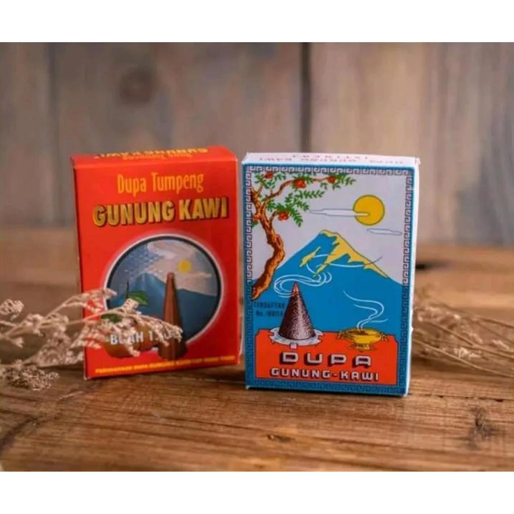 Hio Dupa Kerucut Cone Gunung Kawi Cap Buah Thoo Ecer 1 Kotak Merah Kotak Biru Dupa Hio Kerucut Cap G
