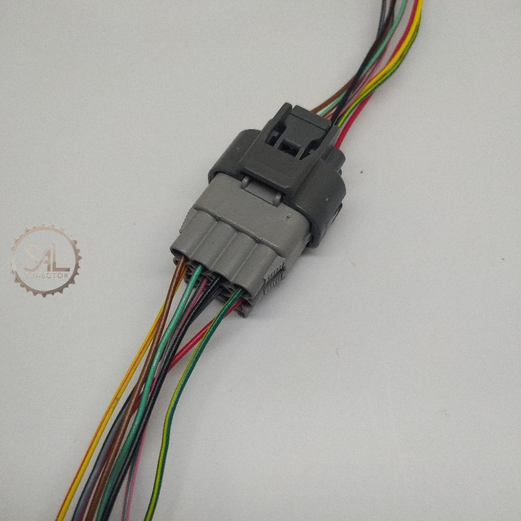 SOCKET SOKET KABEL HEADLAMP REFLEKTOR LED 8 PIN TOYOTA INNOVA VENTURER LEXUS HILUX FORTUNER VRZ SRZ 