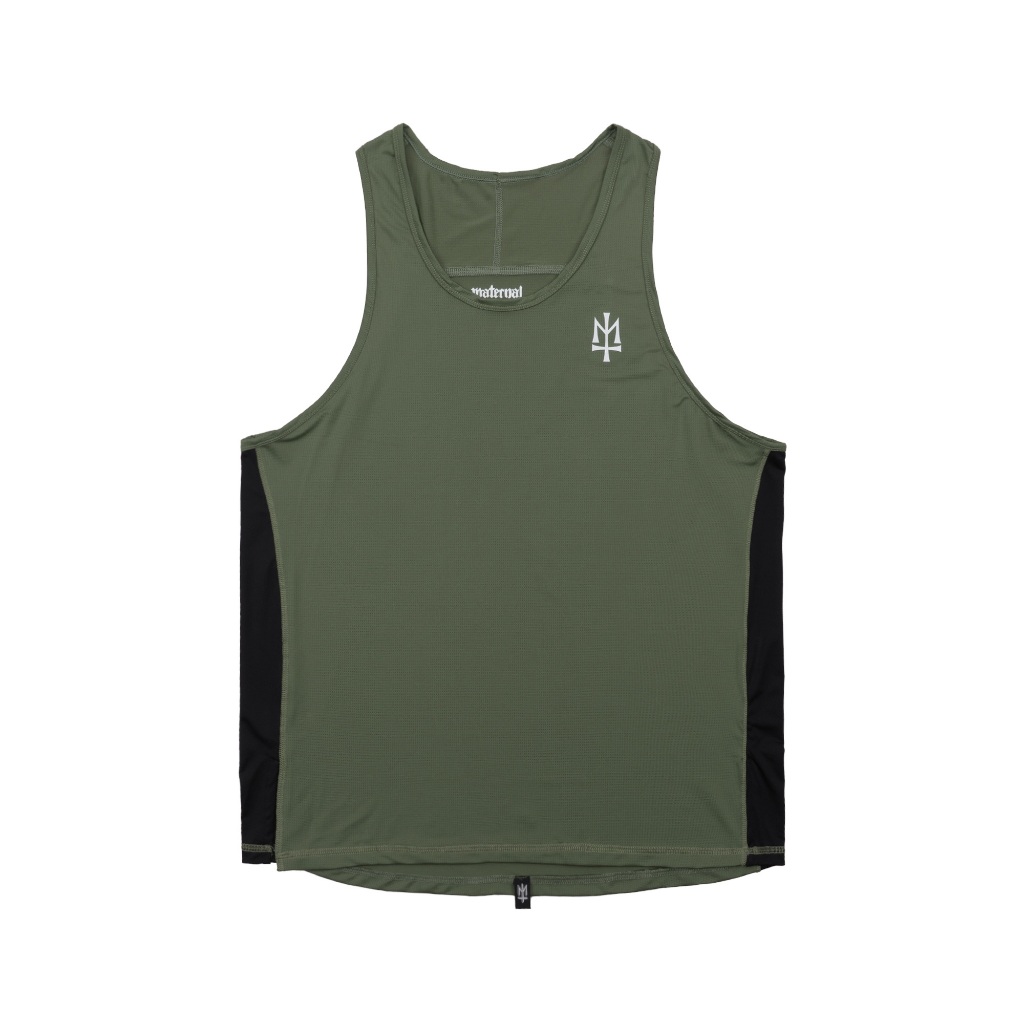 NIFESTAL Silver Cruel MATERNAL DISASTER MESH SINGLET SPORT RUNNING GYM TANKTOP OLAHRAGA LARI PRIA