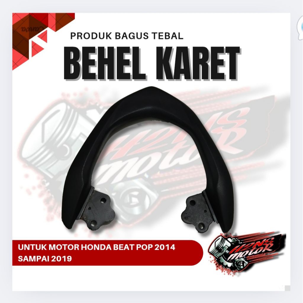 BEHEL JOK (K61) BEAT POP/BEAT POP ESP 2014-2019 BAHAN KARET SEPERTI ORIGINAL Motor Motorcycle Sepeda