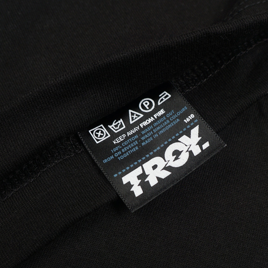 Troy Company Tshirt Black City of Death - Kaos Lengan Pendek Kaos Hitam MTD 2700