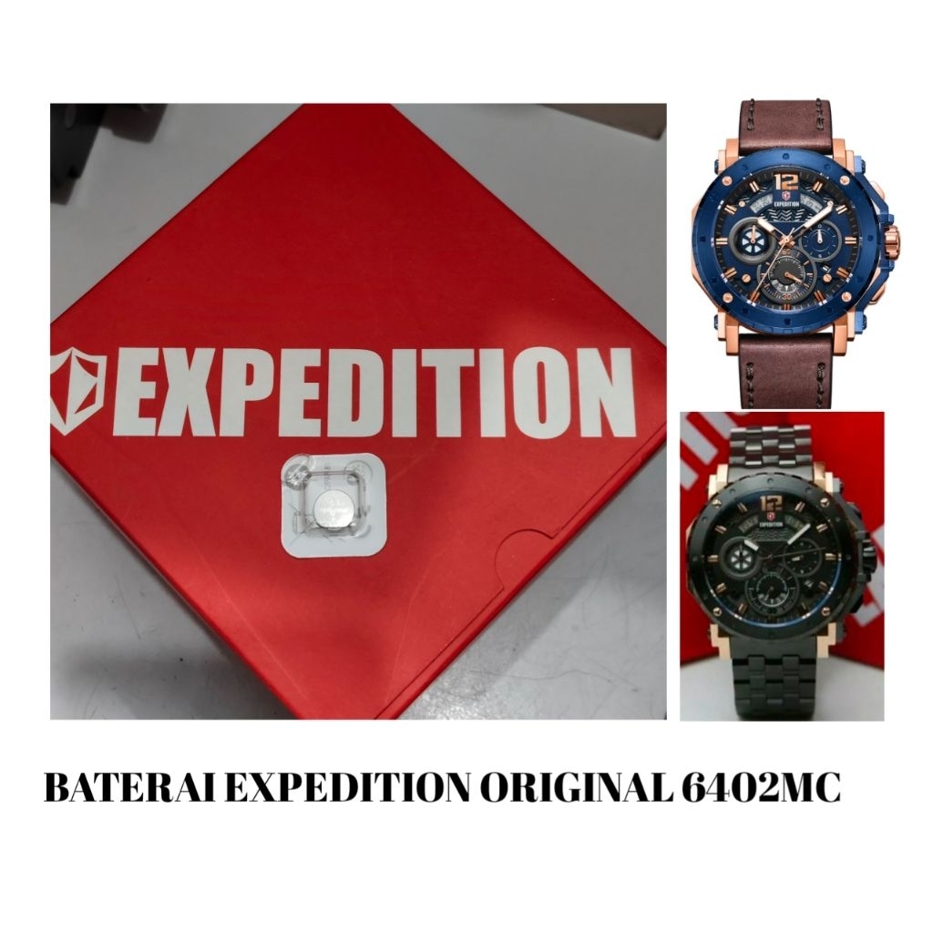 Baterai jam expedition original E6402M
