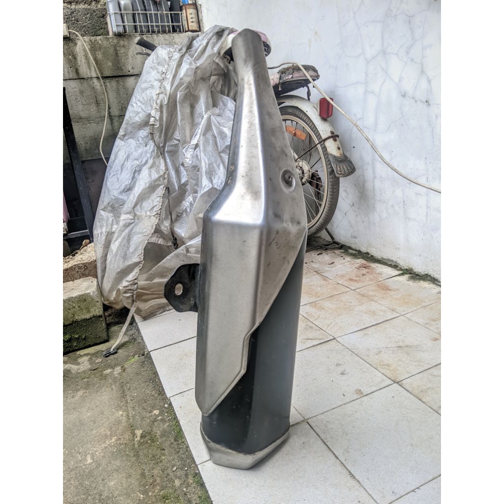 KNALPOT STANDAR NINJA 250 FI ORI COPOTAN