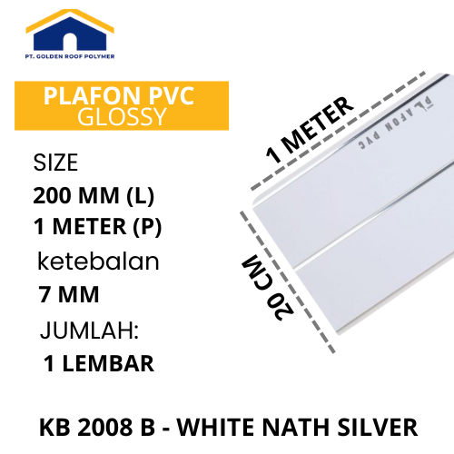 Plafon PVC 1 Meter PerBox / Plafon Minimalis