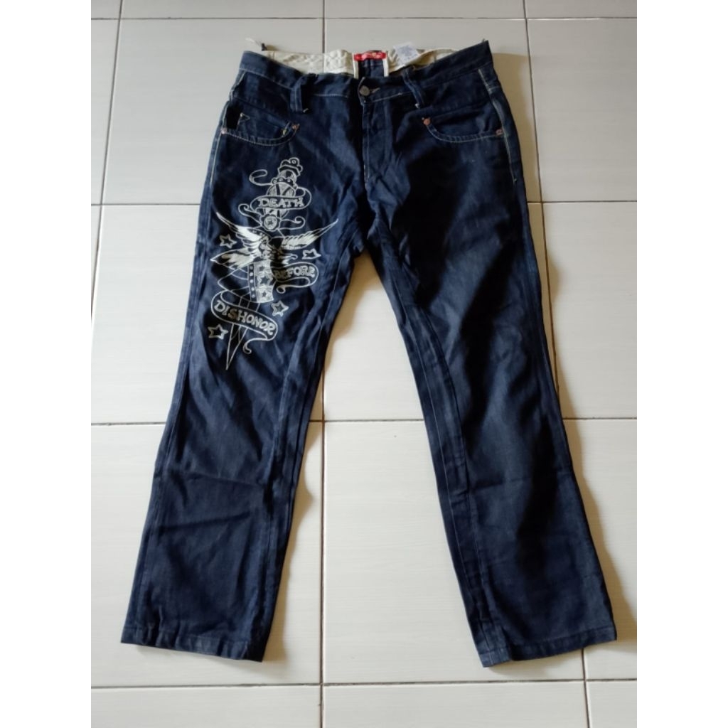 celana jeans Ed Hardy