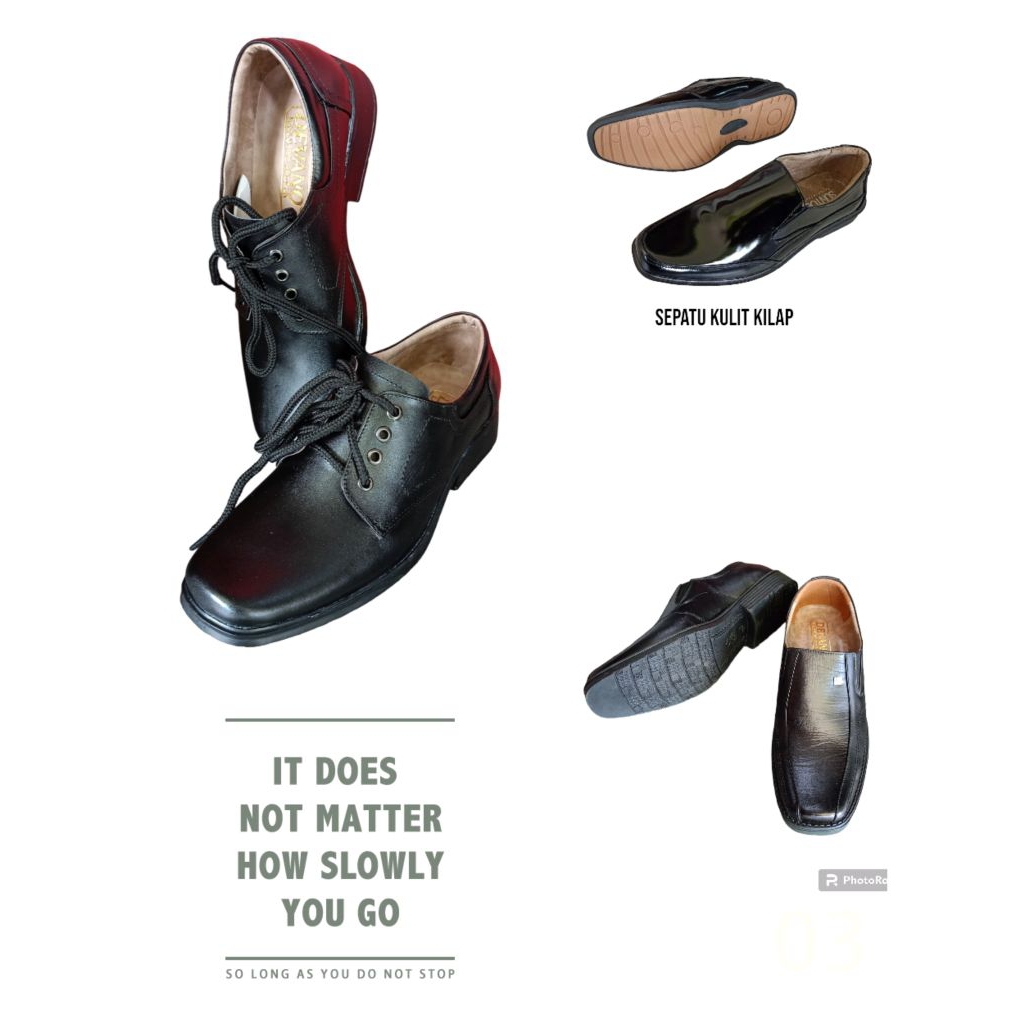 sepatu kulit devano 924