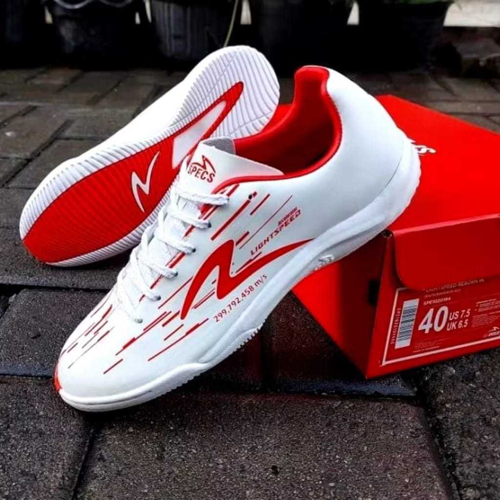 Sepatu Futsal Specs Lightspeed Reborn In Original Outsole Anti-Slip Khusus Futsal Indoor