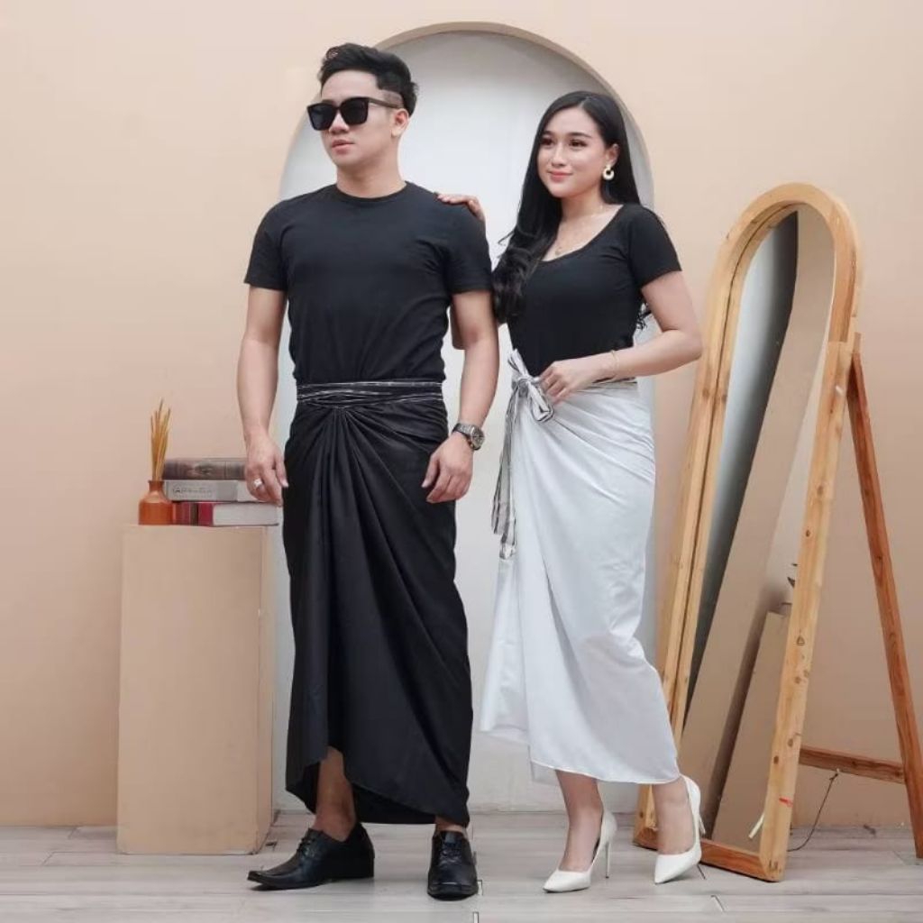 Sarung Srikandi Pria Wanita Sarung Rok Lilit Tenun Asli Toraja Jepara Bali Lombok Sumba