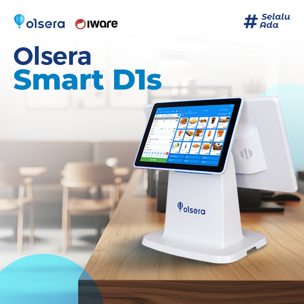 Olsera Smart D1s dan Aplikasi Kasir OlseraPOS