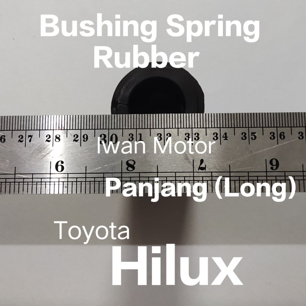 Bushing Spring Rubber (Long) Toyota Hilux