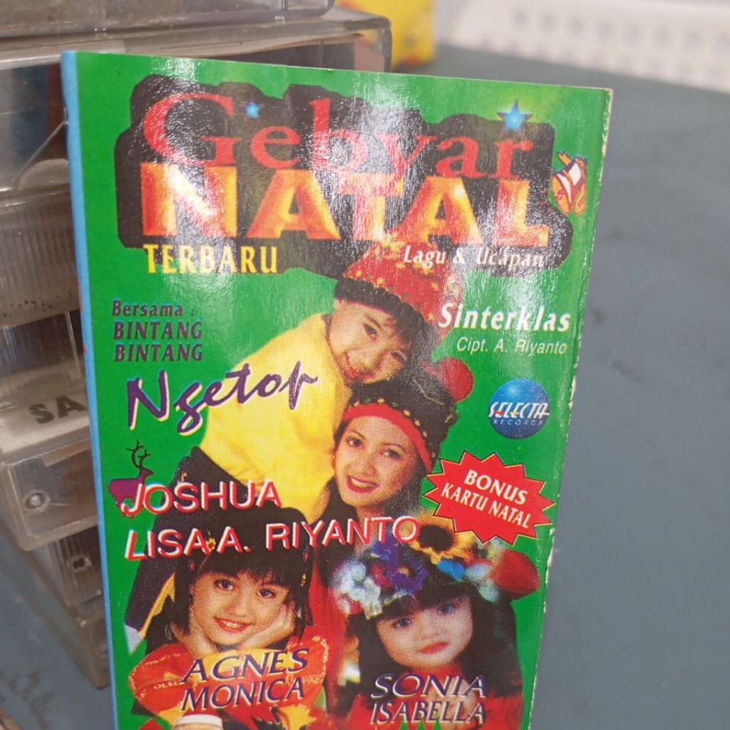 kaset pita rohani gebyar natal ngetop