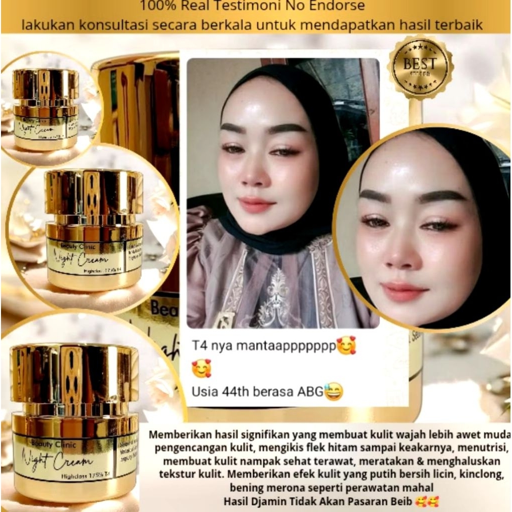 Elninos Cream Day Cream Night Toner Facial Wash