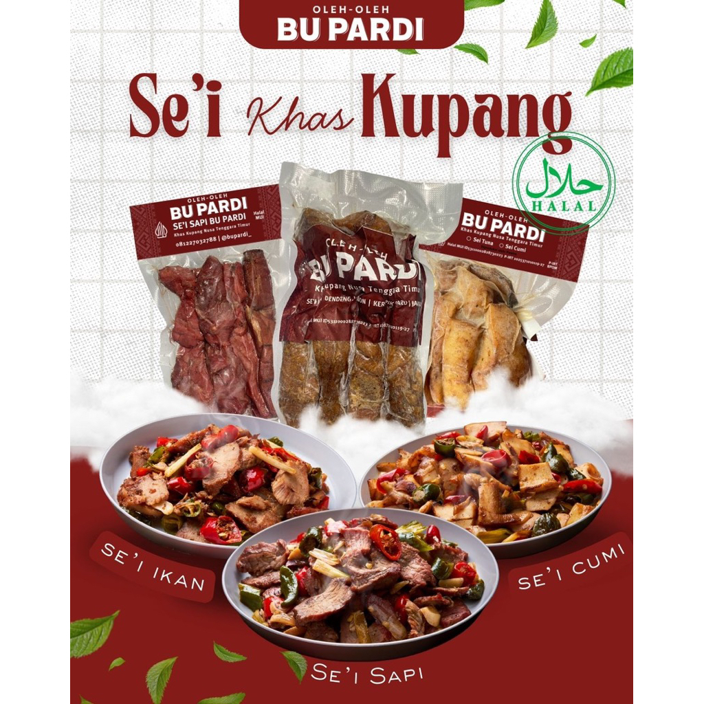 Sei Sapi asli kupang Bu Pardi 250gr