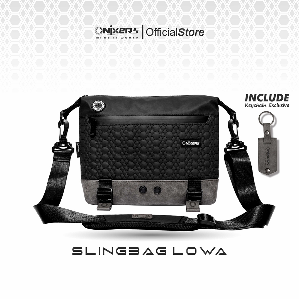 Onixers LOWA Slingbag Tas Selempang Pria