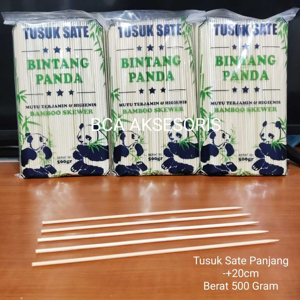 Tusuk Sate Panda - Tusuk Sate - Bamboo Import