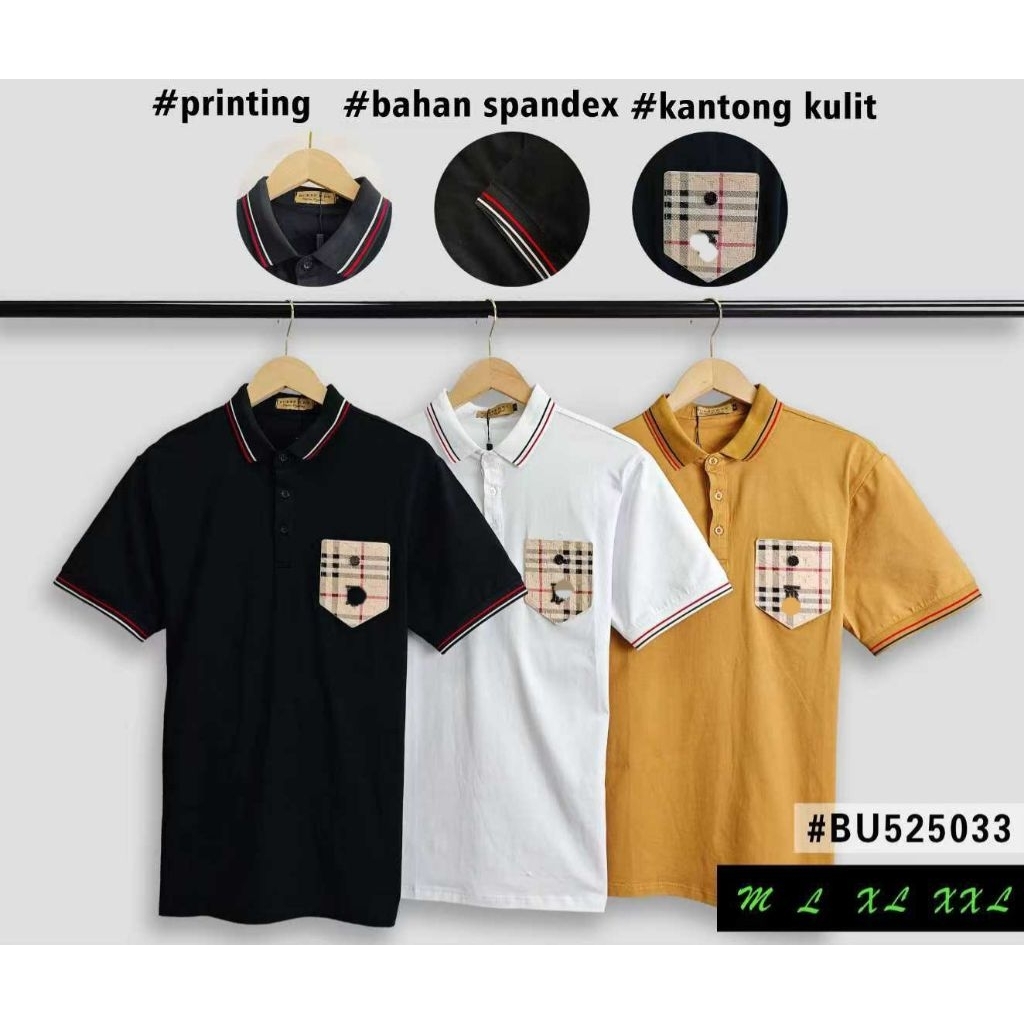 kaos kerah import premium kaos kerah pria