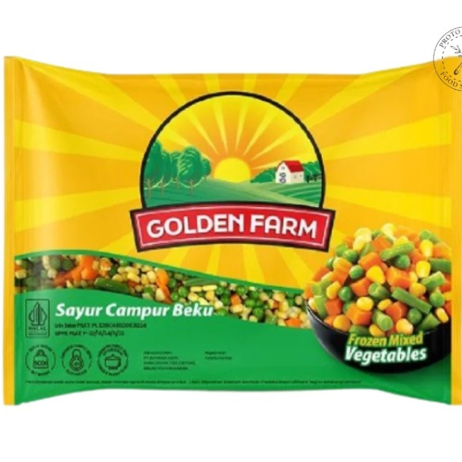 Golden Farm Frozen Vegetables Sayuran Beku Mix Vegetables 1kg