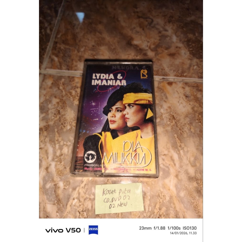 Kaset pita Lydia & Imaniar - Dia Milikku