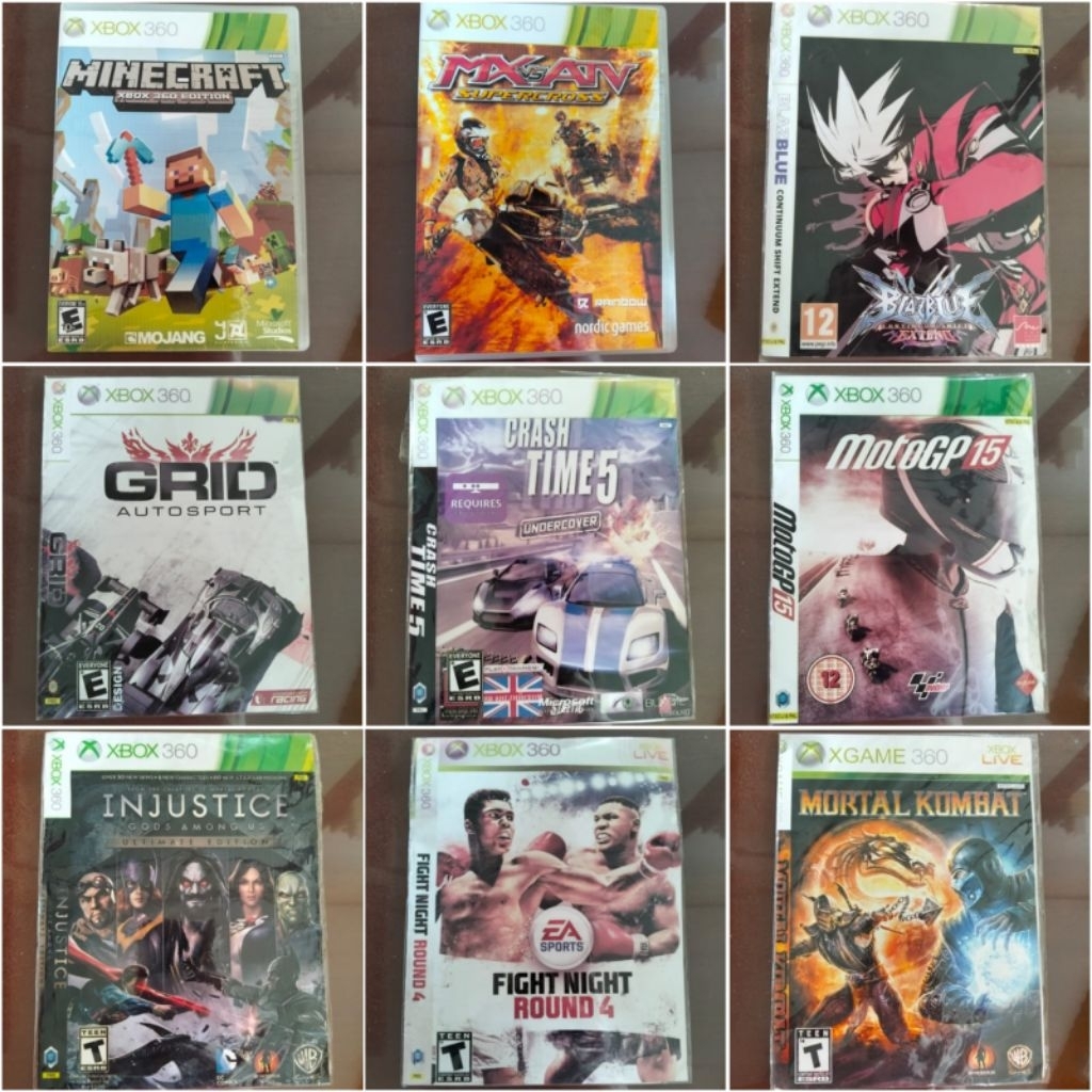 preloved kaset Xbox 360