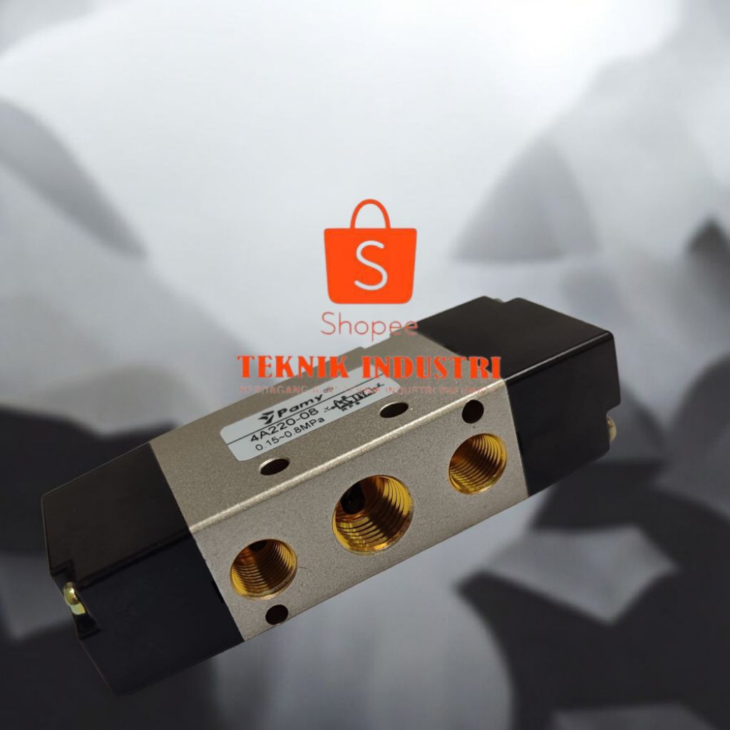 Air pilot Valve 5/2 Way Double Pilot 4A220-08 PAMY