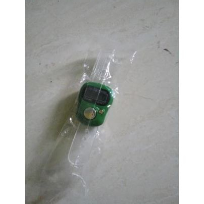 [GK] Tasbih Digital Souvenir EMD777 Alat Hitung Led Jari Counter Tally Tasbeh Ibadah Mini Import Mur