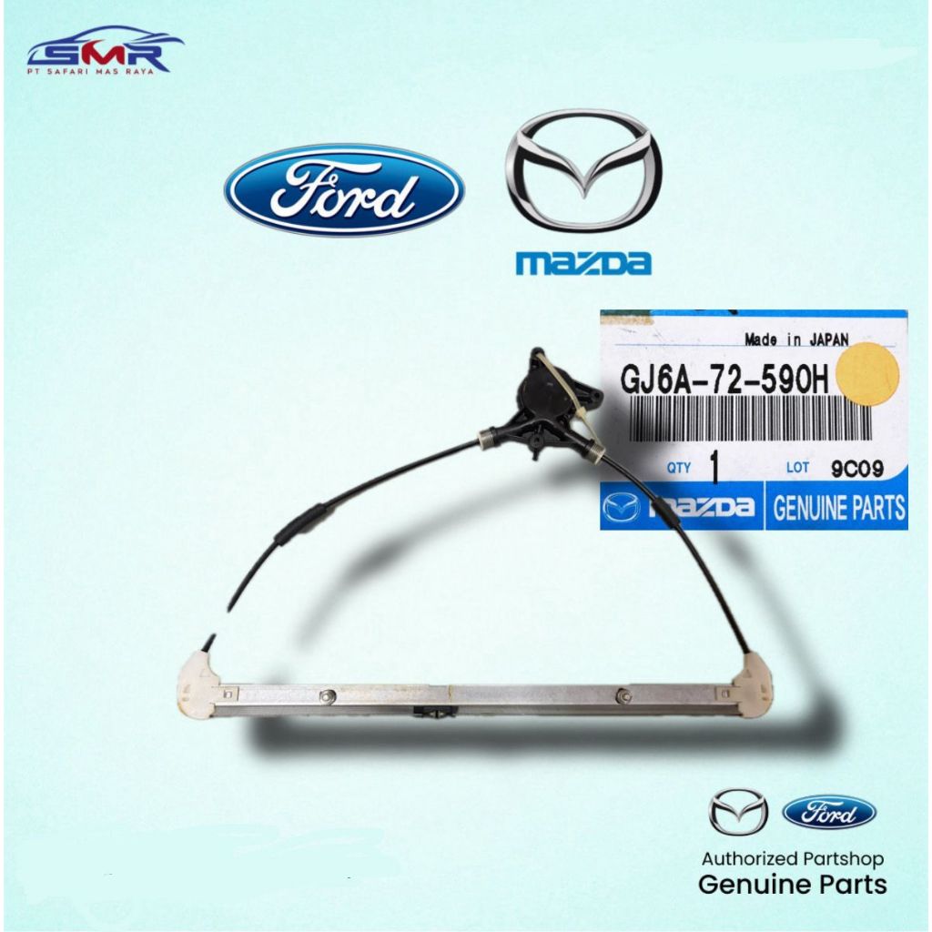 Regulator Kaca Pintu Belakang Kanan Mazda 6, Mps, Wagon 2005 GG & GY ORIGINAL GJ6A72590H