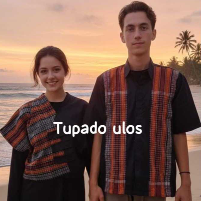 baju couple ulos ragihotang hitam