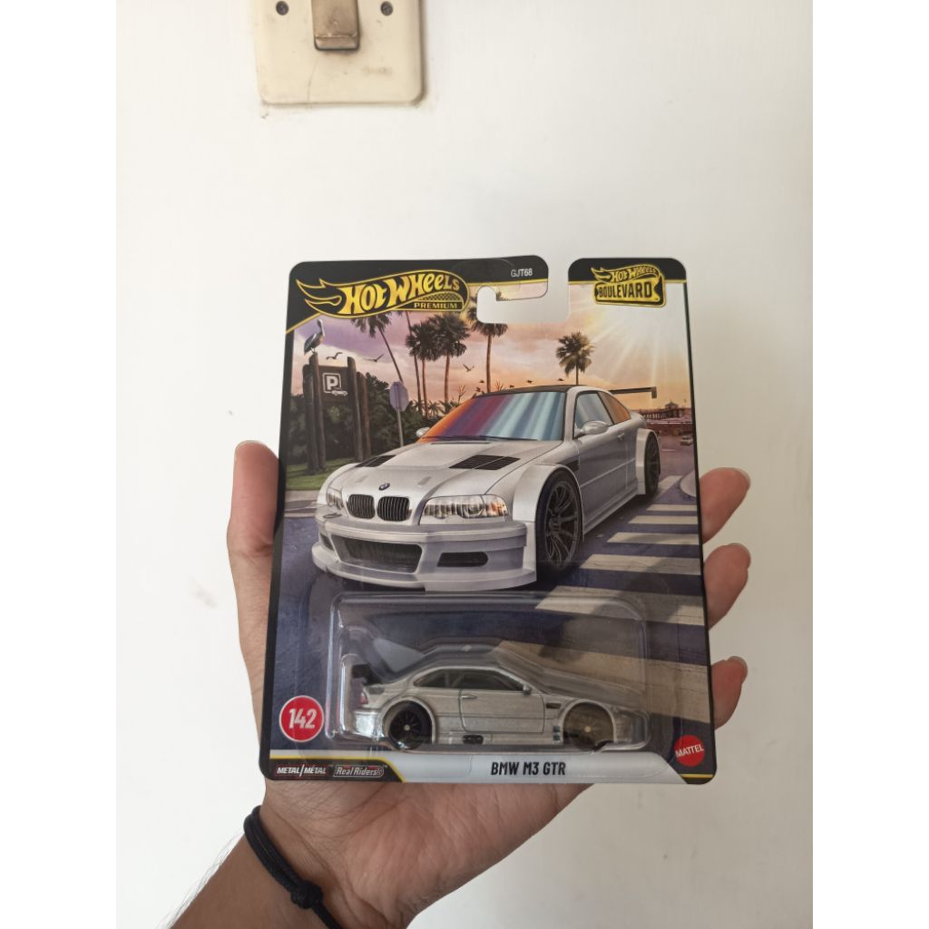 Hot Wheels BMW M3 GTR Grey Boulevard