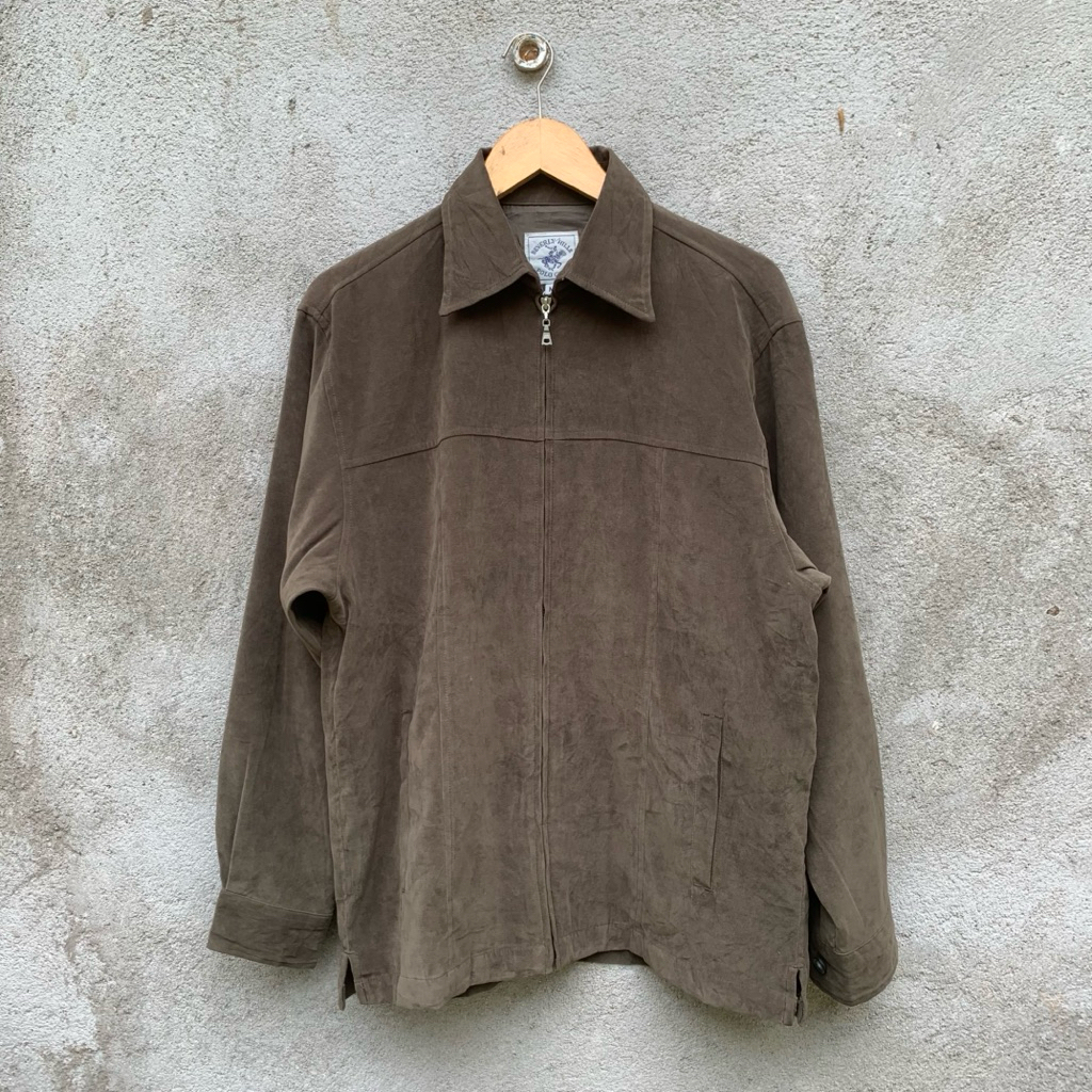 Beverly hills casual jacket suede army