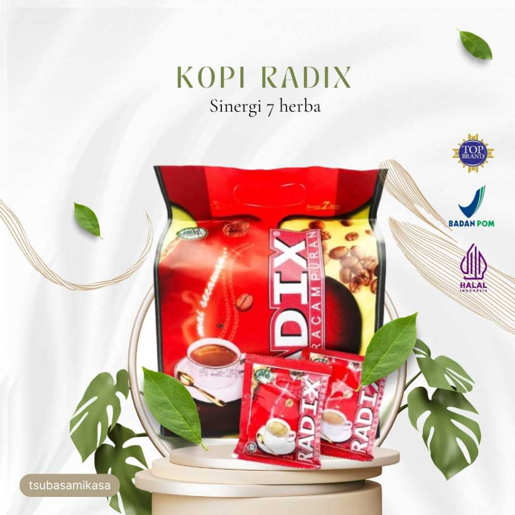 Kopi Radix HPA Original isi 32 pcs | Radix Kopi Hpa jumbo
