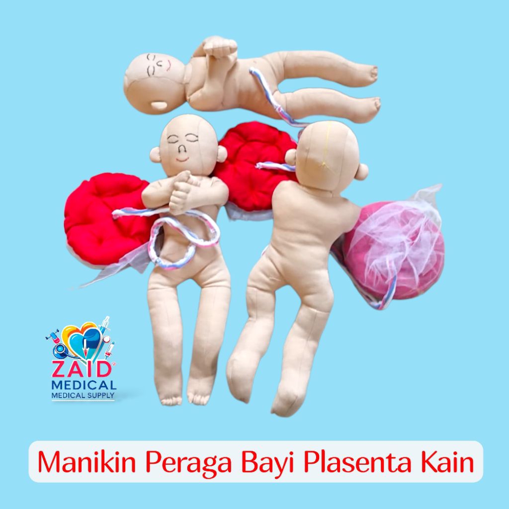 Phantom manikin Model Bayi Plasenta Kain/ Peraga Bayi Plasenta Kain