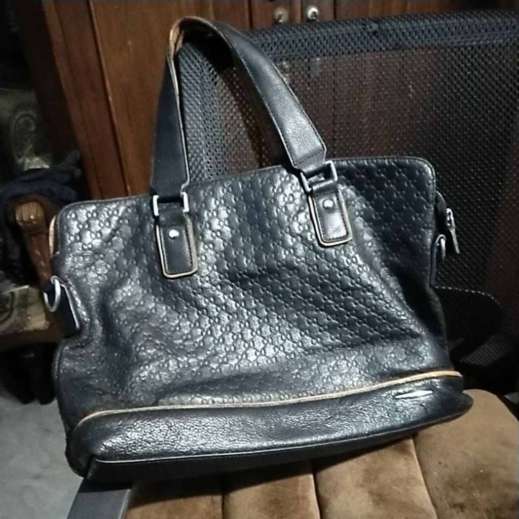 preloved tote kulit asli nicole arbenni