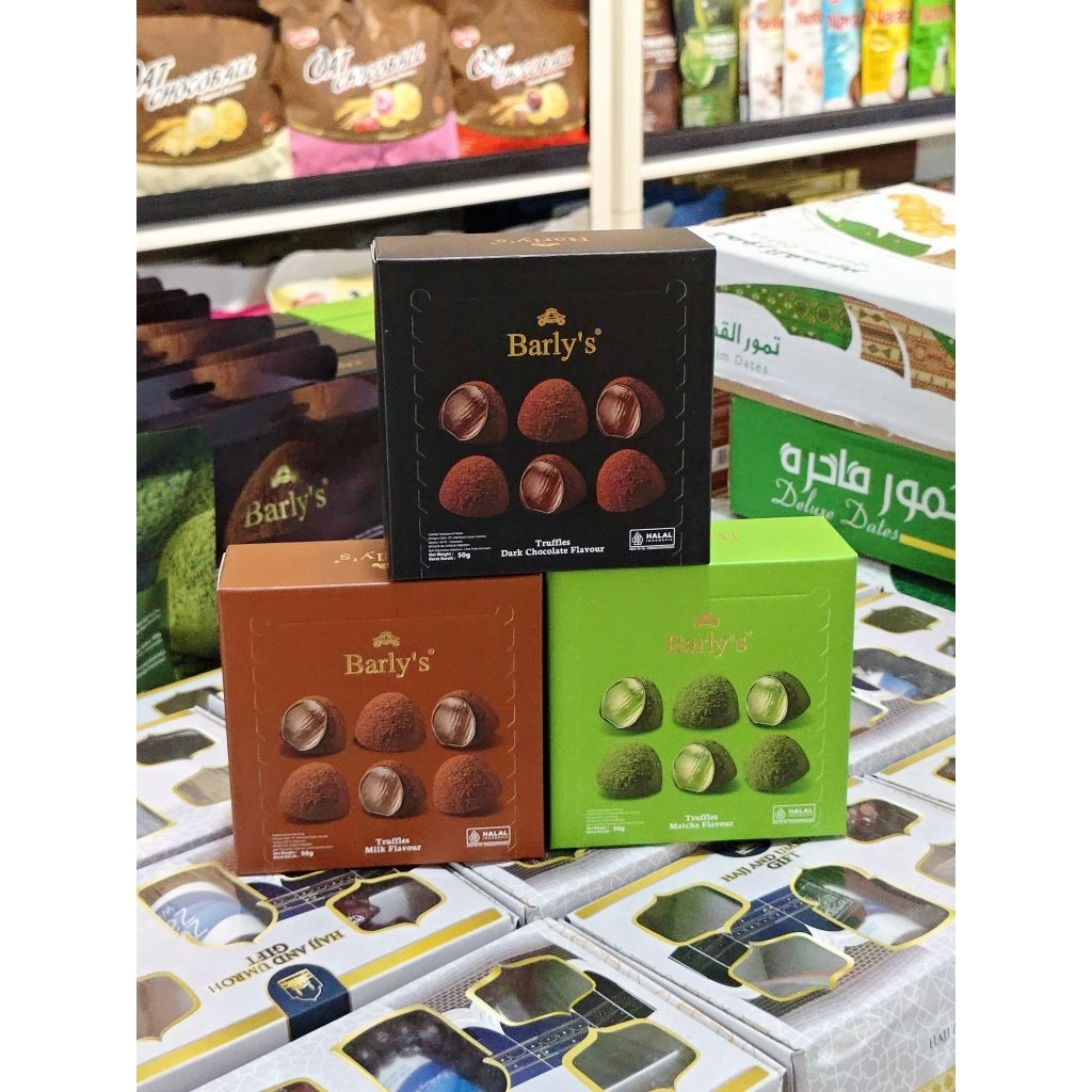 Barly's Kotak Truffles Flavour 60gr varian coklat Ball krim lumer