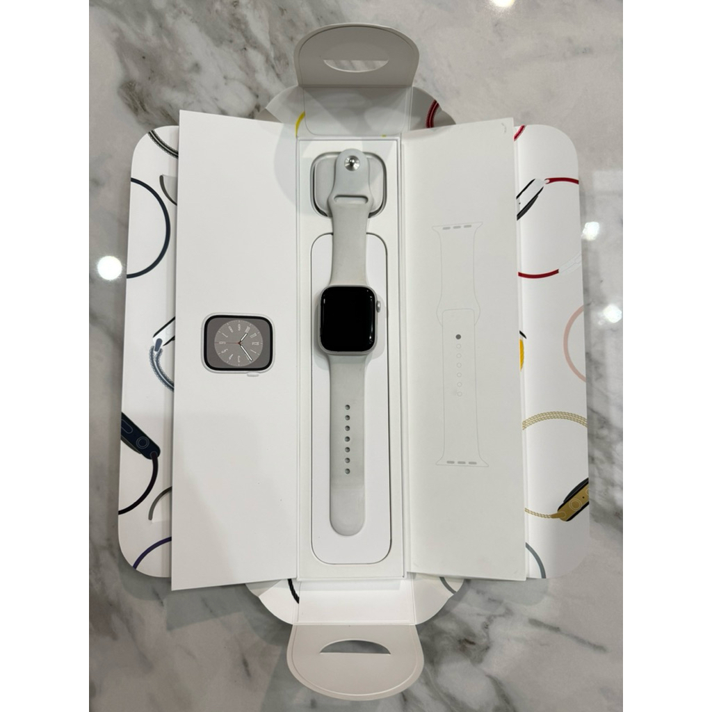 Apple Watch Series 8 Silver 45MM Original Second