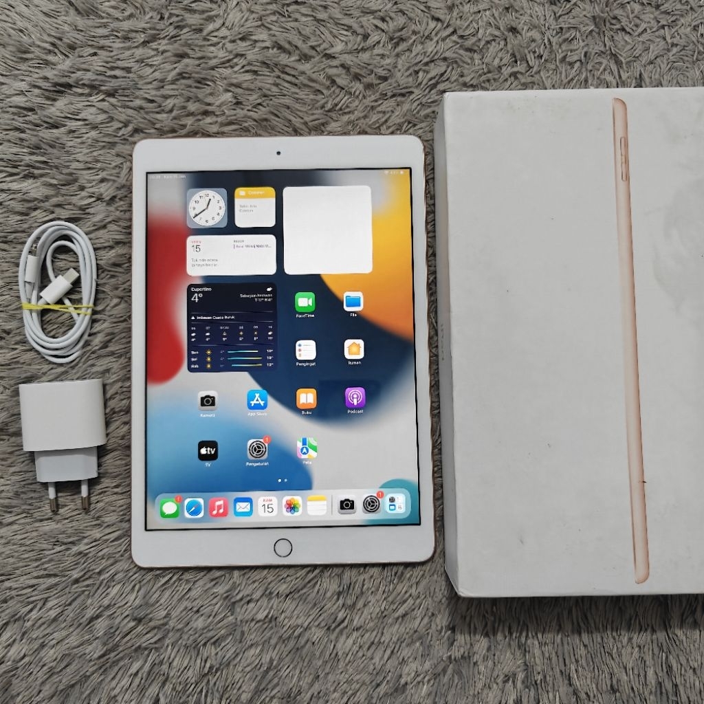 Ipad 8 32gb Wifi Inter Gold Second Mulus Lengkap Normal Siap Pakai
