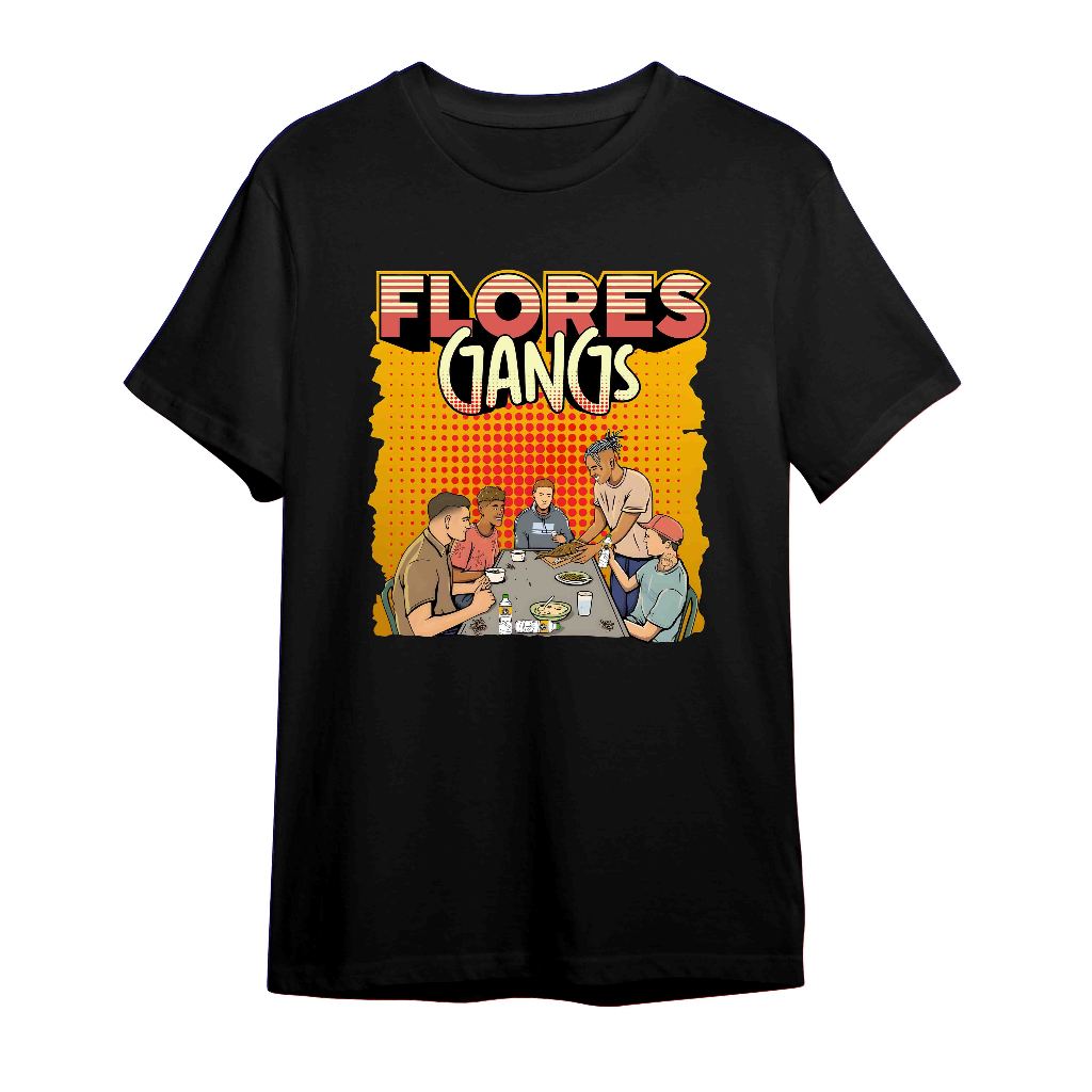 Kaos Flores Gangs //Baju Kaos Flores kaos Pria Kaos Wanita Unisex