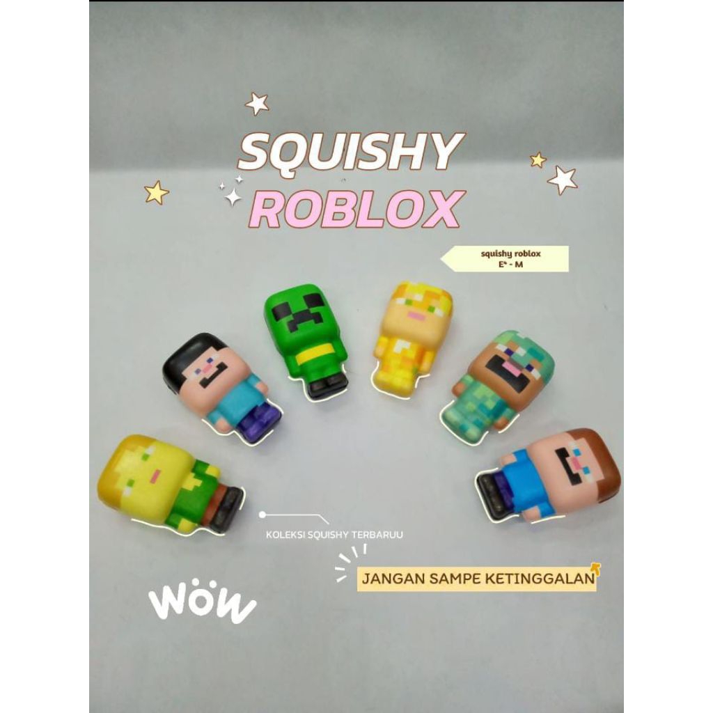 MAINAN SQUISHY ROBLOX / SQUISHY / KARAKTER ROBLOX / SQUISHY ROBLOX