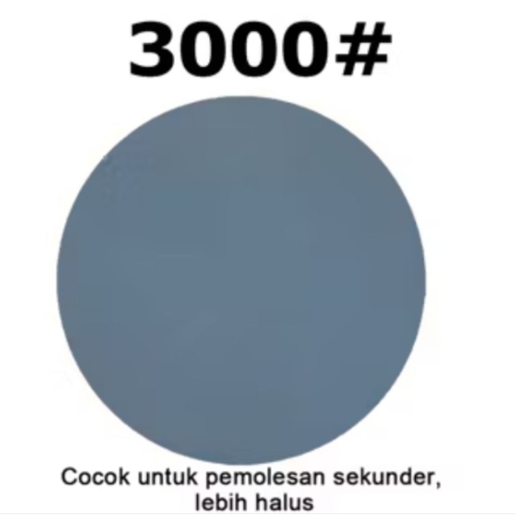 Amplas Velcro 4 Inch Grit 3000 Amplas Halus Finishing Poles Cat Mobil Motor Sandpaper Bulat untuk Me