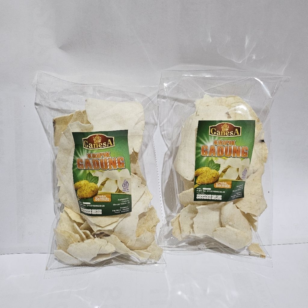 GanesA Keripik Kripik Aneka Camilan Cemilan Kering Jajanan Pacet Mojokerto Murah Enak Renyah