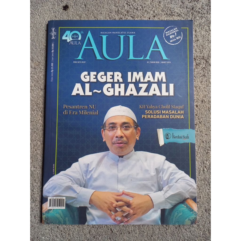 Majalah AULA KH Yahya Cholil Staquf | edisi Maret 2018
